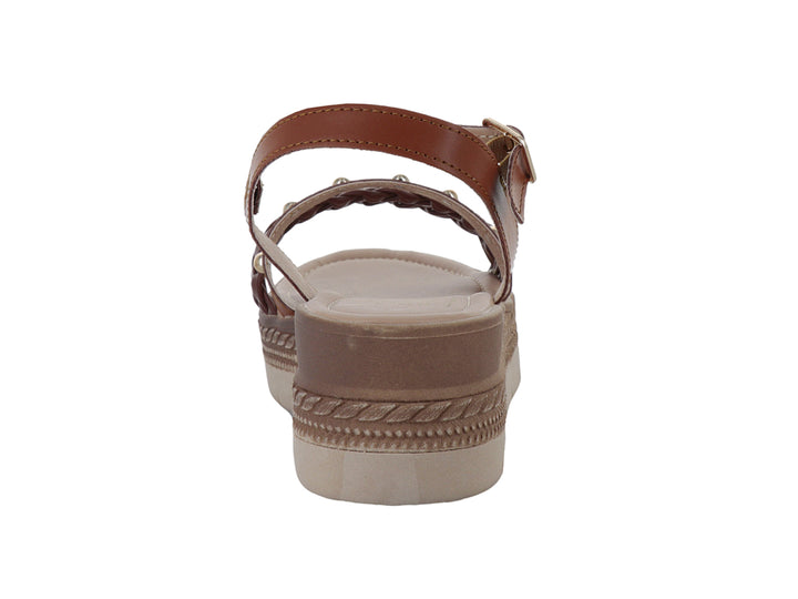 Sandalias Luna Rosa Color Tan para Mujer