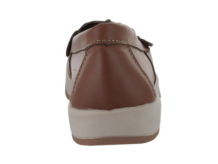 Mocasines Casuales Meli&amp;Ana Color Miel para Mujer