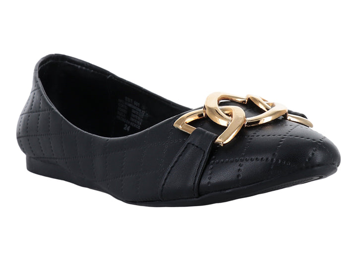 Zapatos Planos Meli&amp;Ana Fiorella Negro para Mujer
