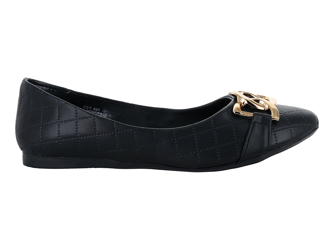 Zapatos Planos Meli&amp;Ana Fiorella Negro para Mujer
