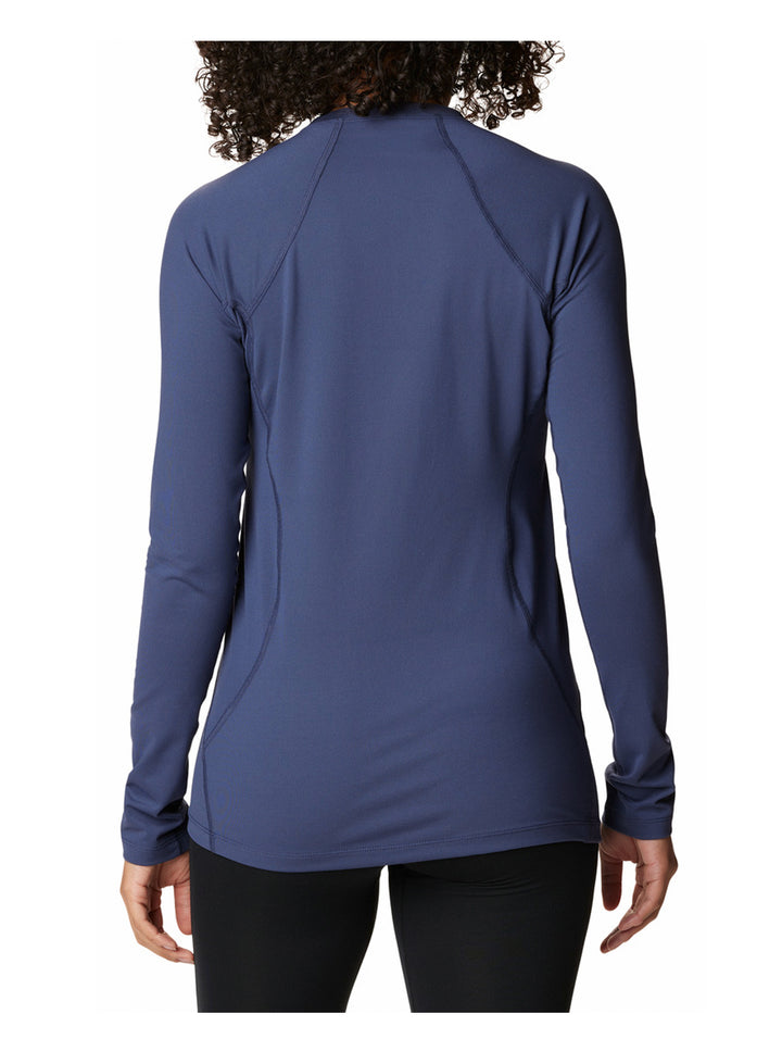 Playera Manga Larga Columbia Azul Nocturnal para Mujer