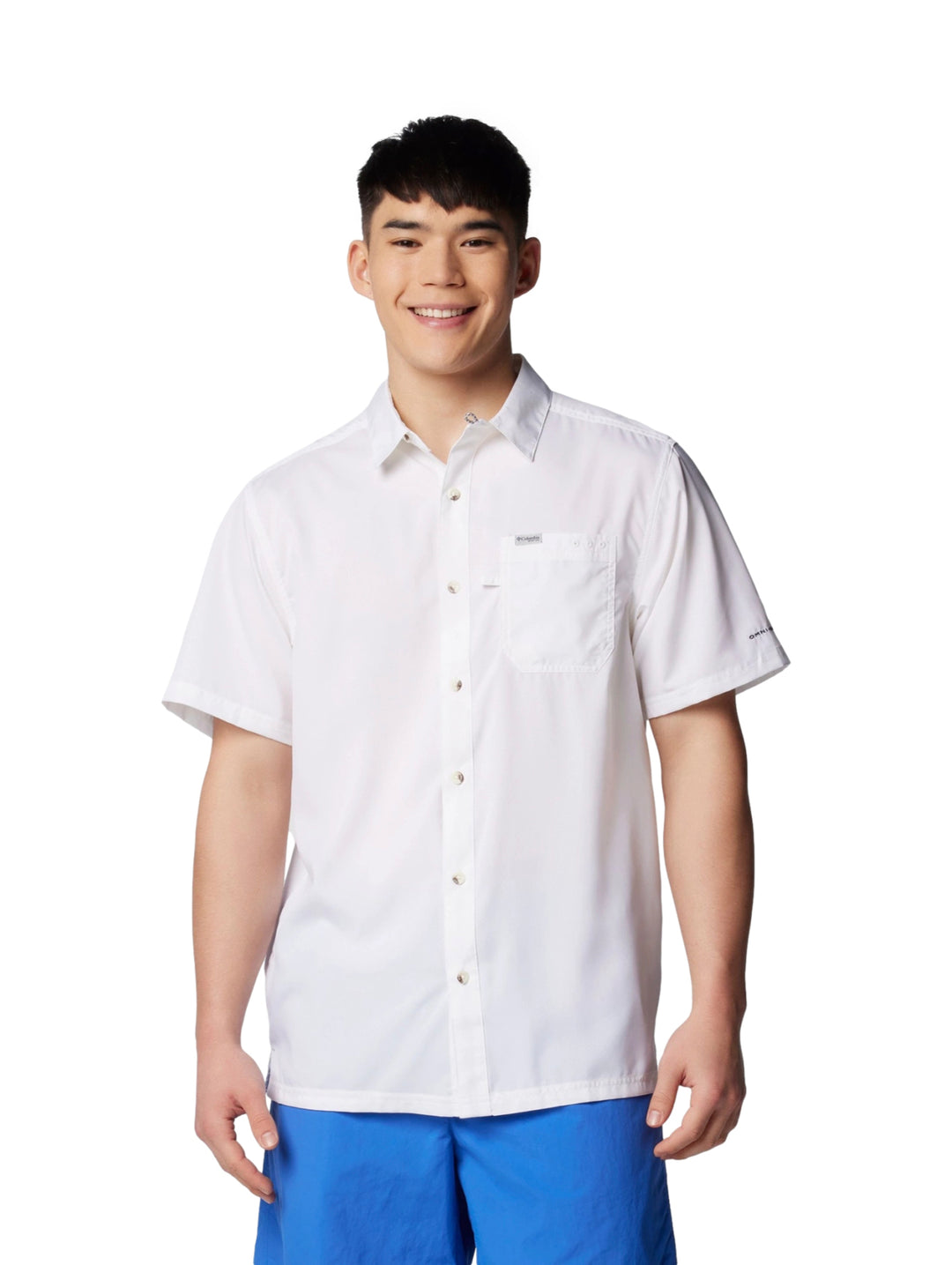 Camisa Columbia Slack Tide Blanca para Hombre