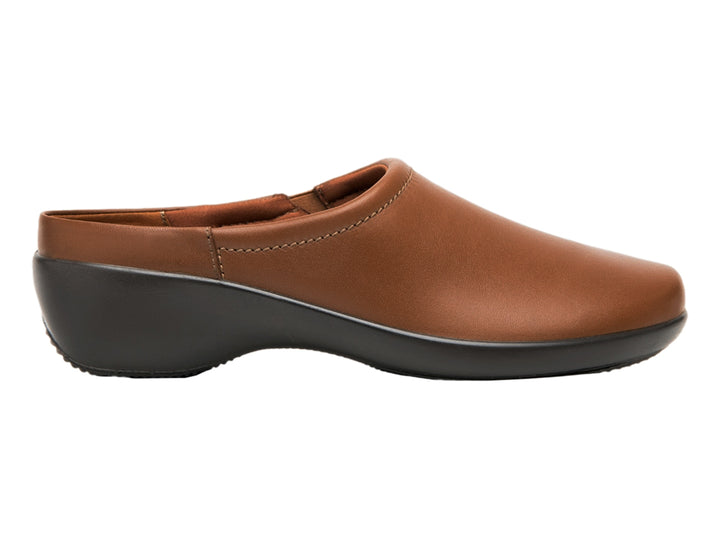 Zuecos Flexi Color Café para Mujer