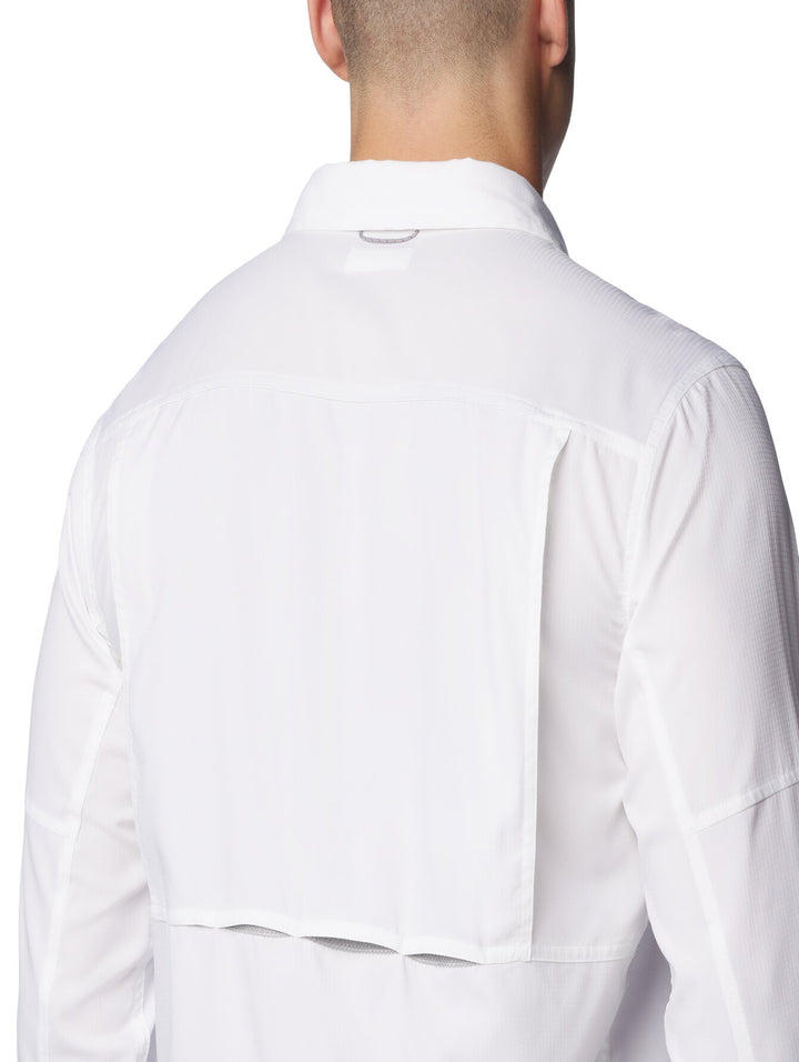 Camisa Columbia Silver Ridge Utility Lite Blanca para Hombre