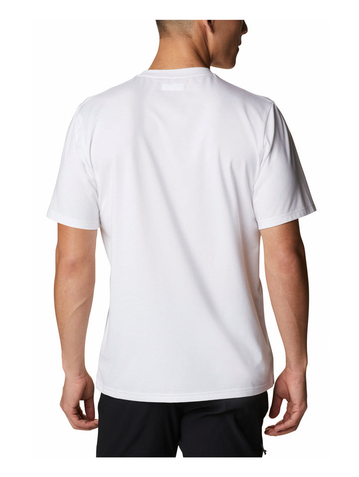 Playera Columbia Sun Trek Manga Corta Blanca para Hombre