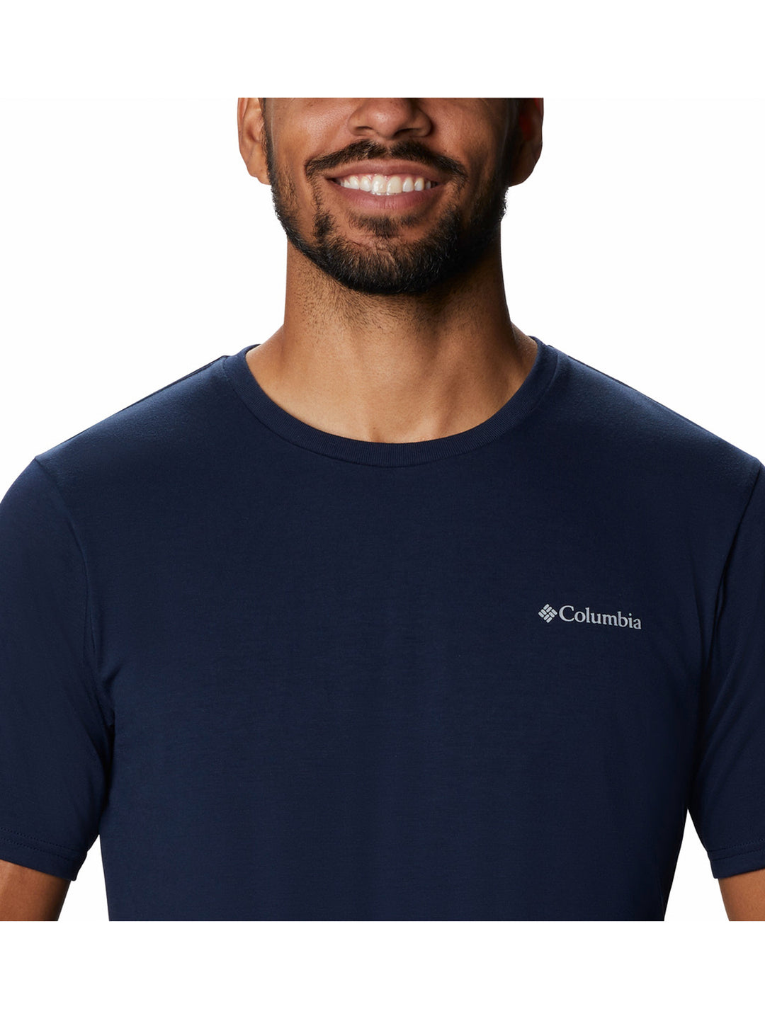 Playera Columbia Sun Trek Azul Marino para Hombre