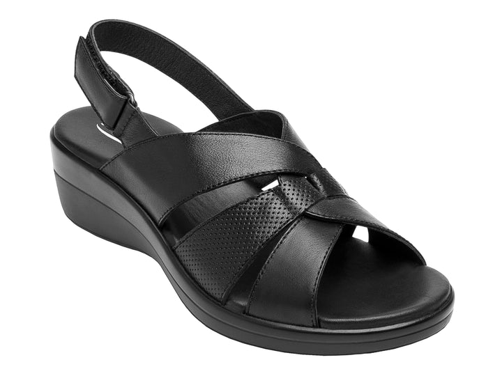 Sandalias Flexi Negro para Mujer