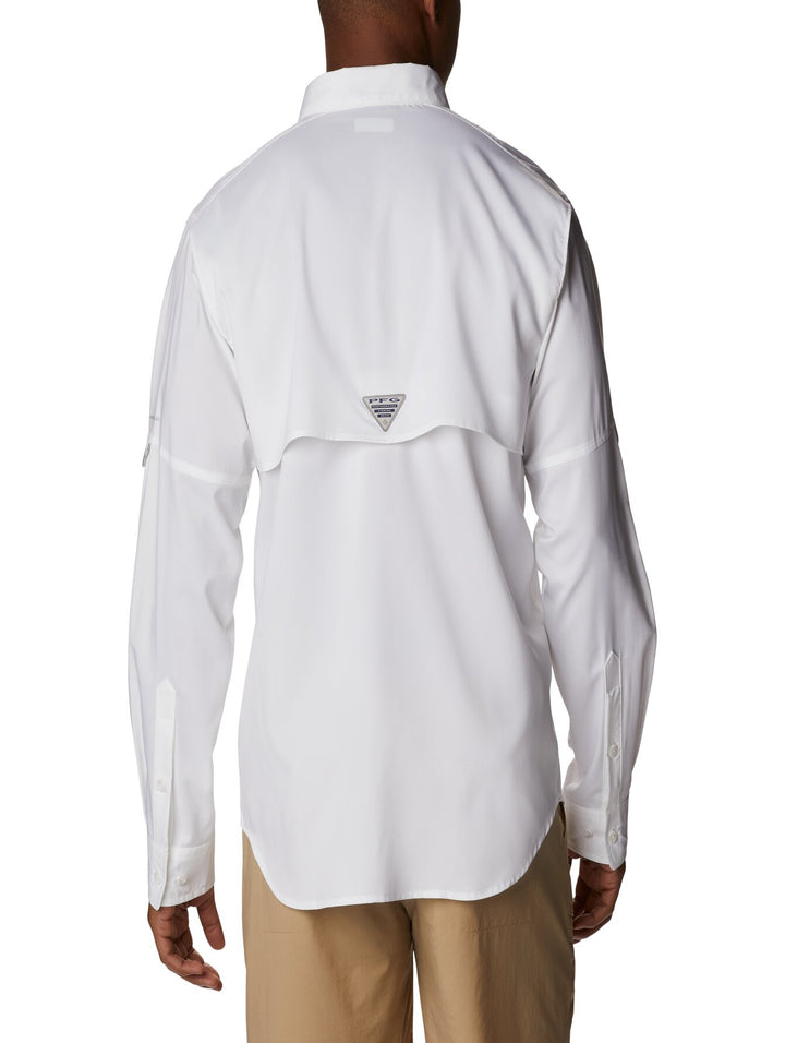 Camisa Columbia Manga Larga Blanco para Hombre