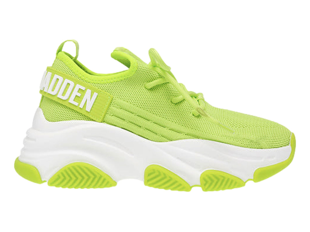 Tenis Steve Madden Verde Neón para Mujer