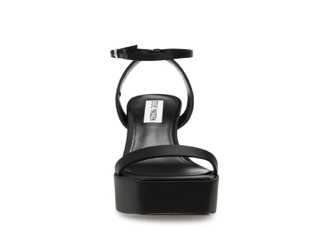 Sandalias Steve Madden Discor Negro Satín para Mujer