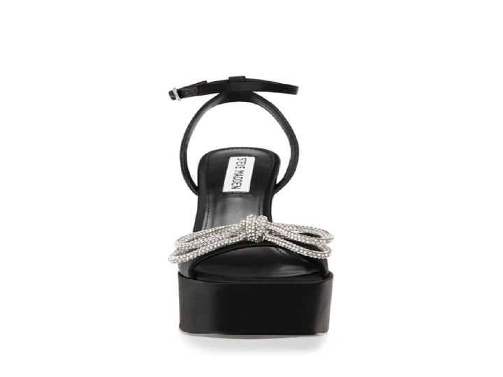 Sandalias Steve Madden Darla Negro Satín para Mujer