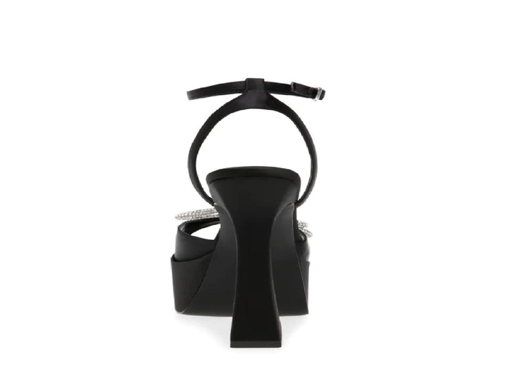 Sandalias Steve Madden Darla Negro Satín para Mujer