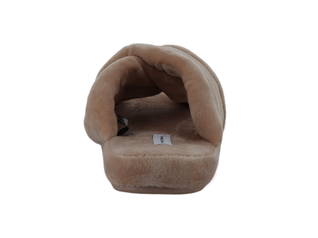 Sandalia tipo pantufla Tommy Hilfiger en color Misty Blush con textura suave y acolchada.