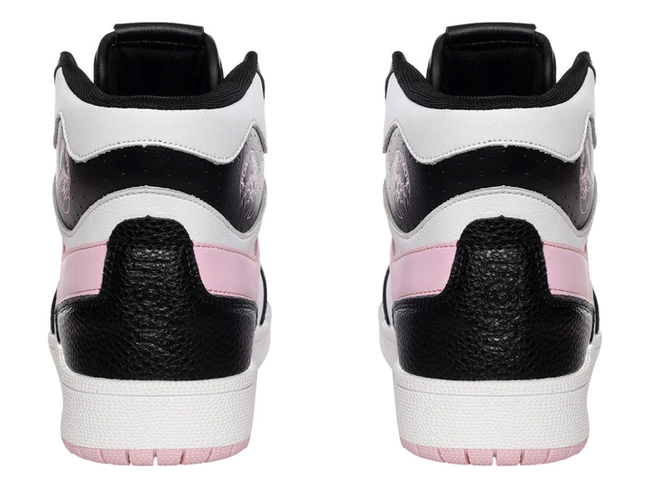 Tenis PONY City Wings Hi de corte alto en colores blanco, negro y rosa.