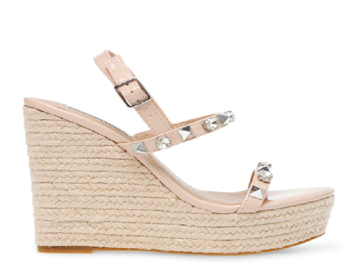 Sandalias Plataforma Steve Madden Beige para Mujer