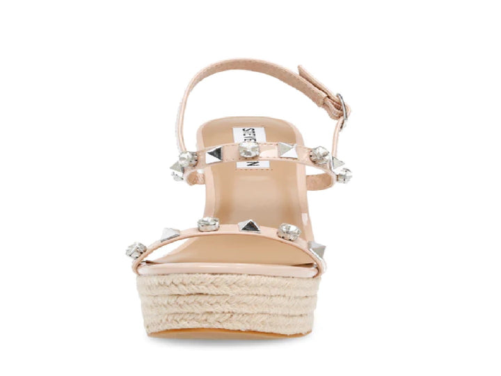 Sandalias Plataforma Steve Madden Beige para Mujer