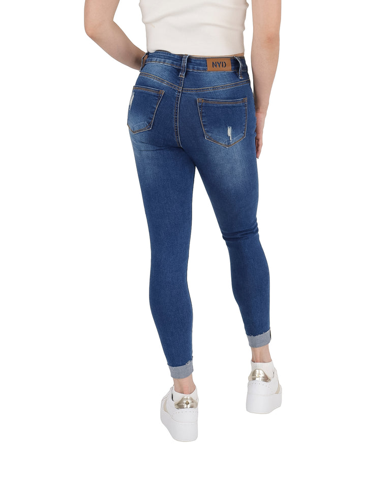 Jeans NYD Jeans Skinny Azul para Mujer