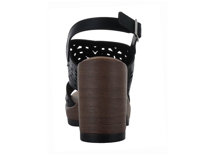 Sandalias Luna Rosa Negro para Mujer
