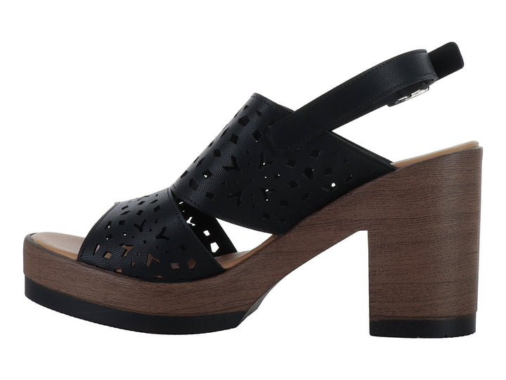 Sandalias Luna Rosa Negro para Mujer