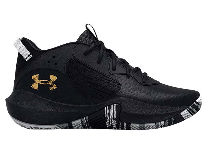 Tenis Under Armour PS Lockdown 6 Negro para Niño