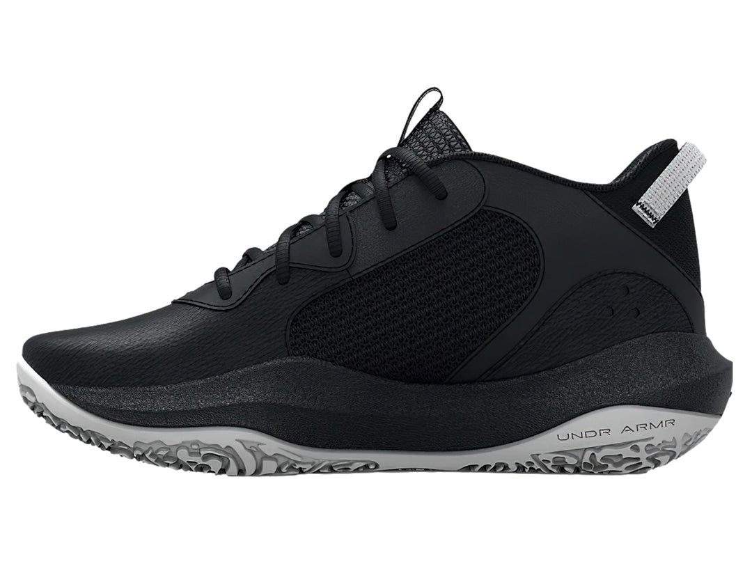 Tenis Under Armour PS Lockdown 6 Negro para Niño