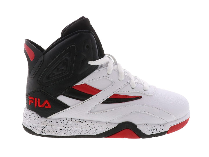 Tenis FILA Dereverse Blanco Negro Rojo para Niño