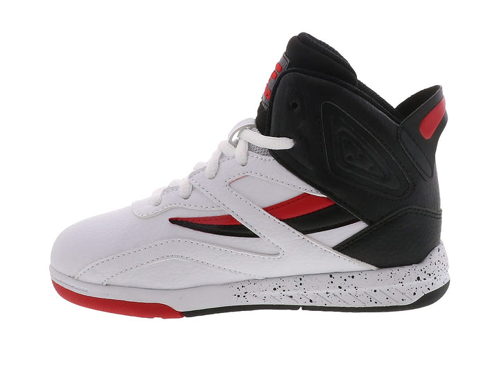 Tenis FILA Dereverse Blanco Negro Rojo para Niño