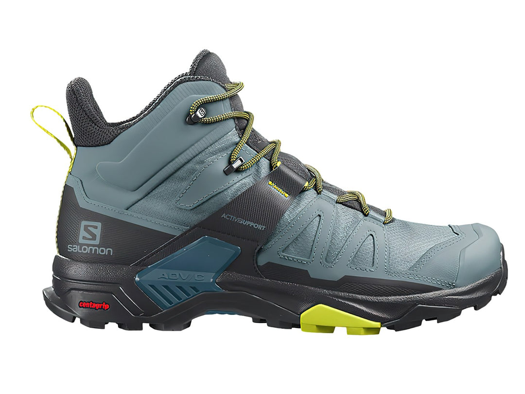 Tenis Salomon X Ultra 4 Mid GTX Gris para Hombre