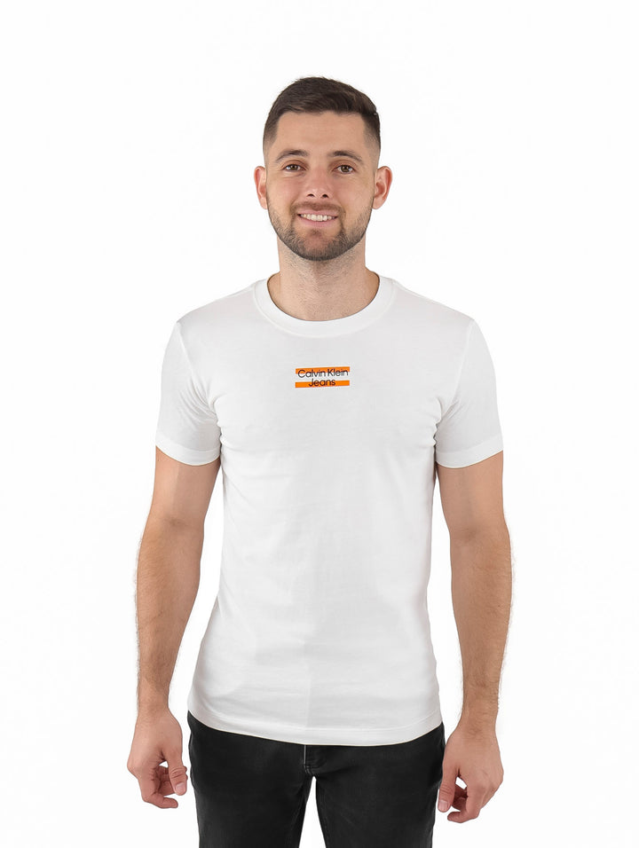 Playera Calvin Klein Blanca para Hombre