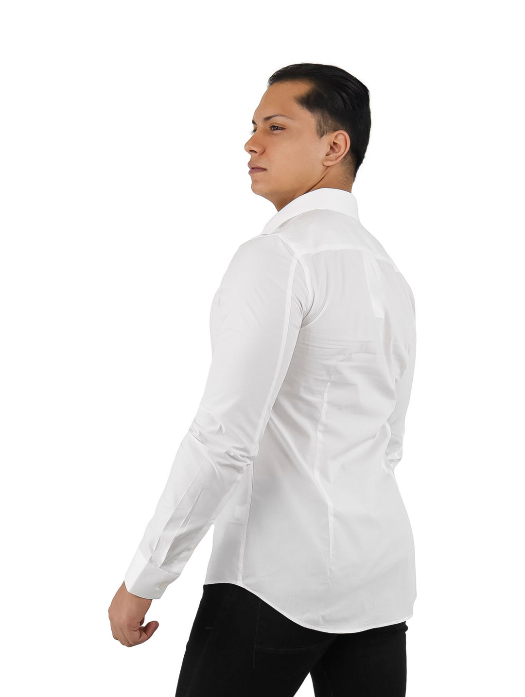 Camisa Calvin Klein Slim Stretch Blanca para Hombre