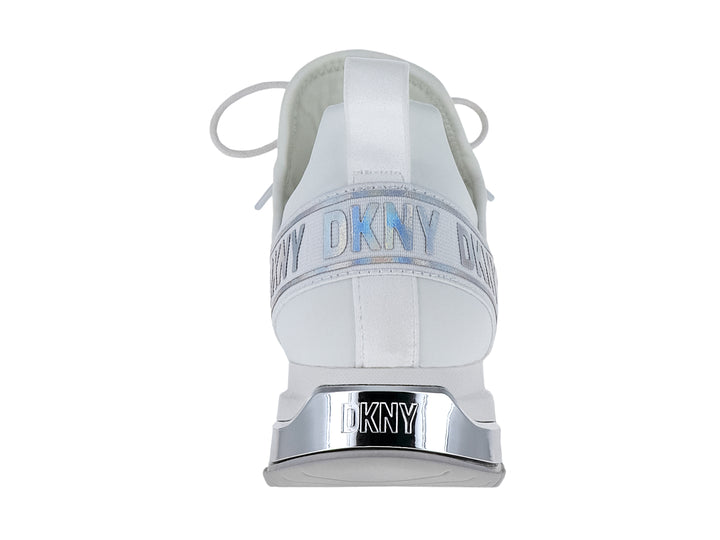 Tenis DKNY Blanco y Plata para Mujer