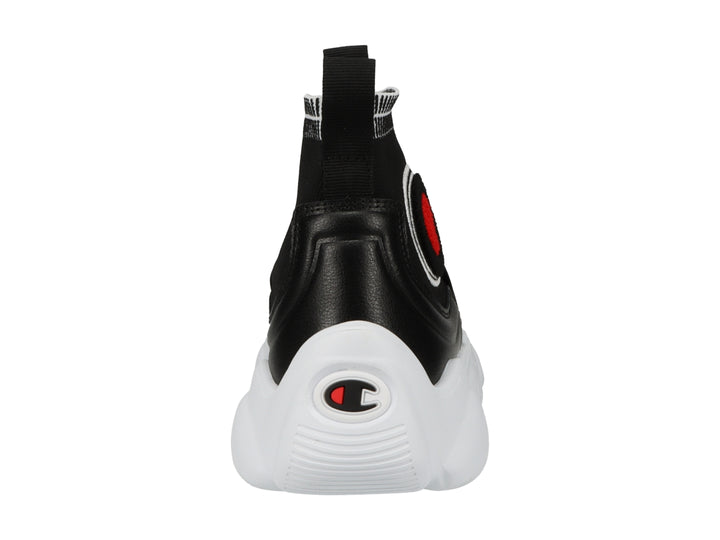 Tenis Champion Meloso Rally Negro y Blanco para Hombre
