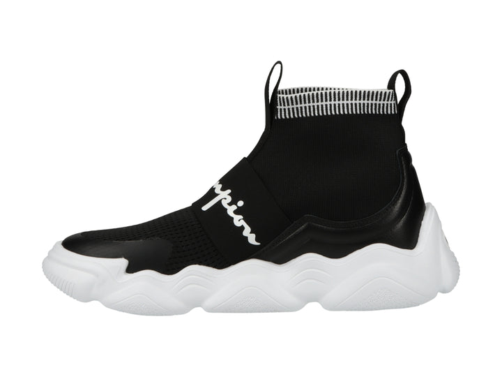 Tenis Champion Meloso Rally Negro y Blanco para Hombre