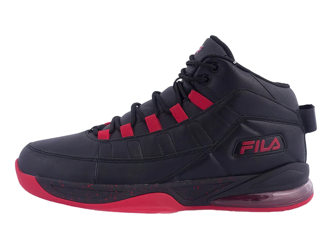 Tenis FILA Activisor Viz Negro y Rojo para Hombre