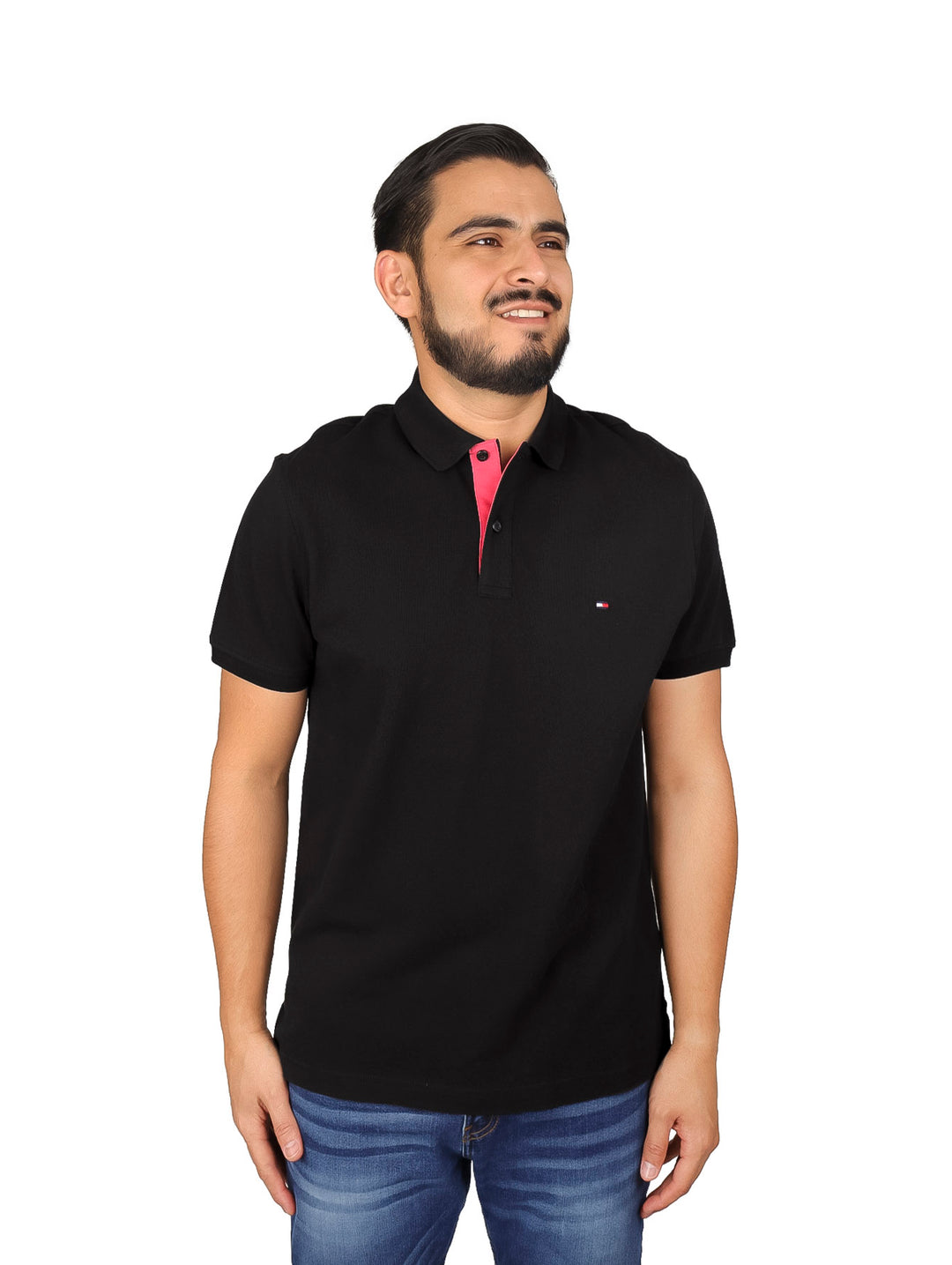 Playera Polo Tommy Hilfiger Negro para Hombre