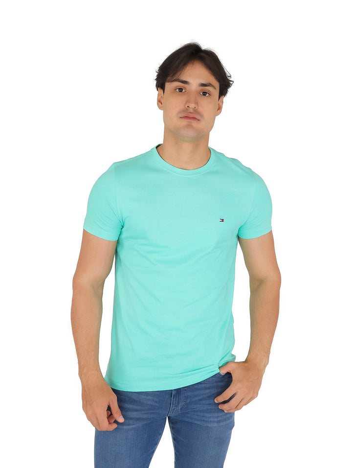 Playera Tommy Hilfiger Essential Algodón Verde para Hombre