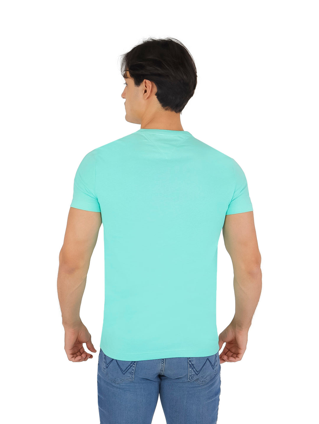 Playera Tommy Hilfiger Essential Algodón Verde para Hombre