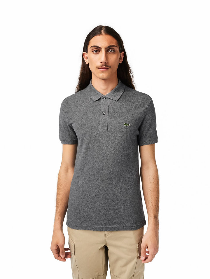 Playera Polo Lacoste Gris Jaspe para Hombre