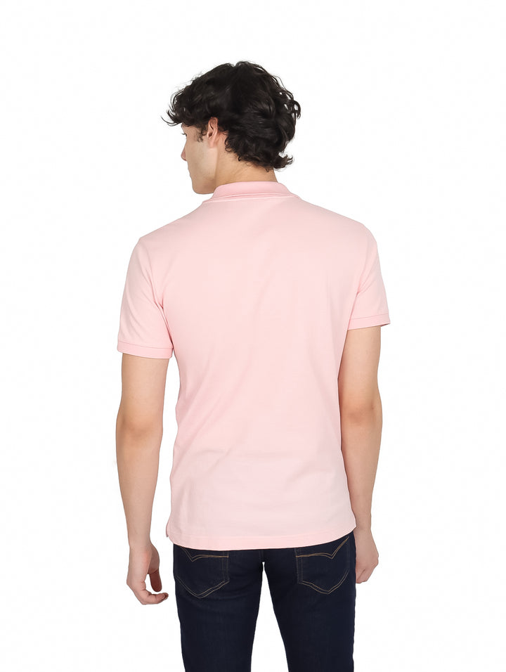 Playera Polo Lacoste Rosa para Hombre