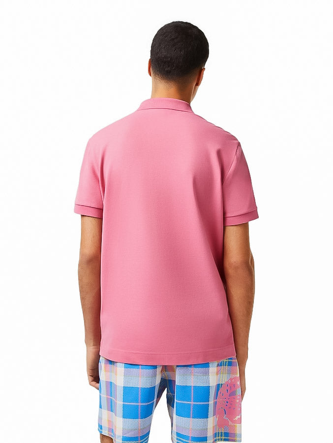 Playera Polo Lacoste Rosa para Hombre