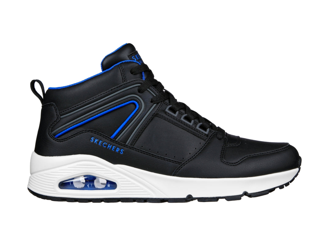 Tenis Skechers One Negro y Azul para Hombre