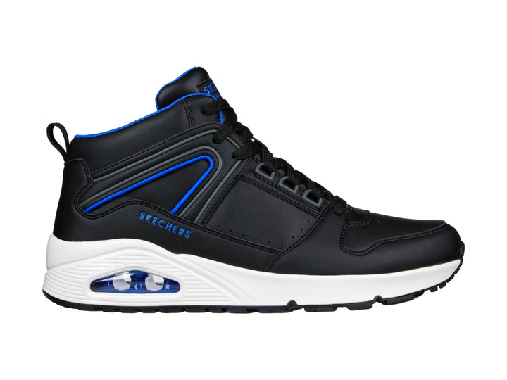 Tenis Skechers One Negro y Azul para Hombre