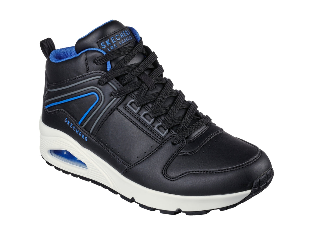 Tenis Skechers One Negro y Azul para Hombre