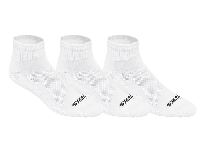 Calcetines Deportivos ASICS Cushion Quarter Blancos