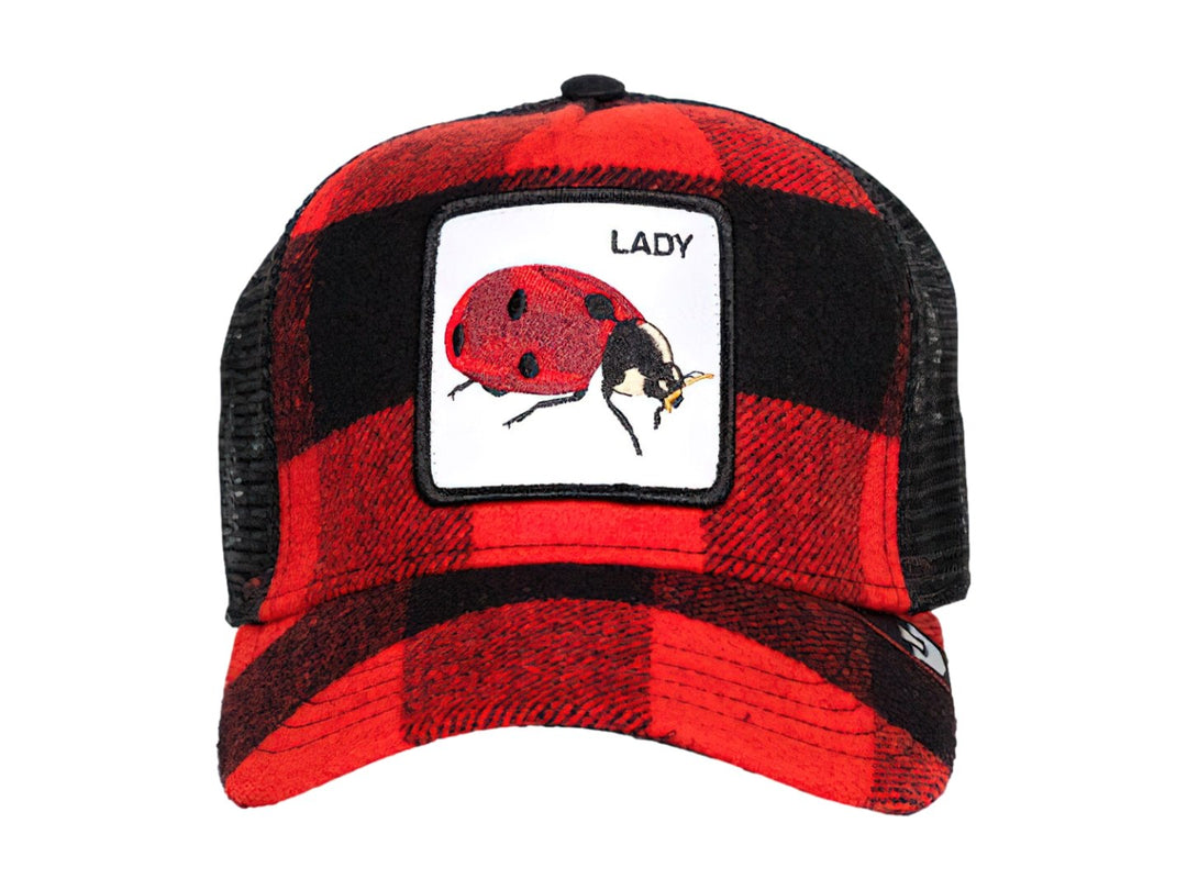 Gorra Goorin Bros Plaidy Bug Rojo para Hombre