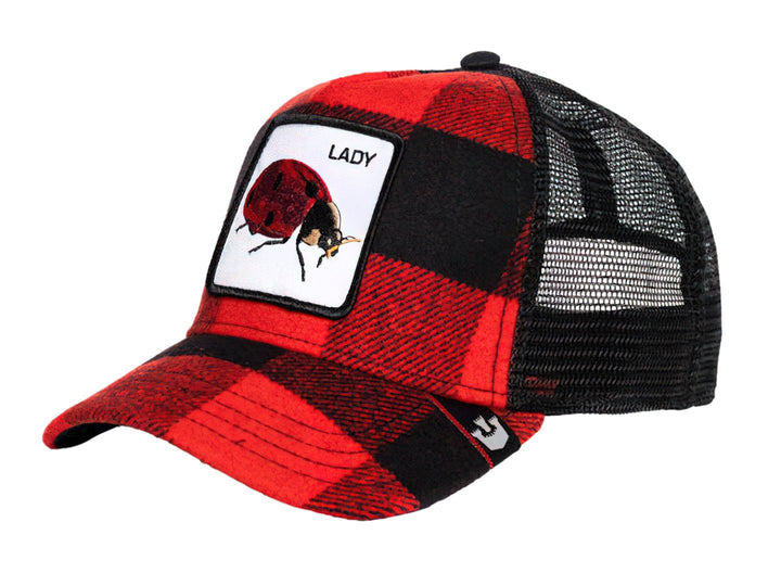 Gorra Goorin Bros Plaidy Bug Rojo para Hombre