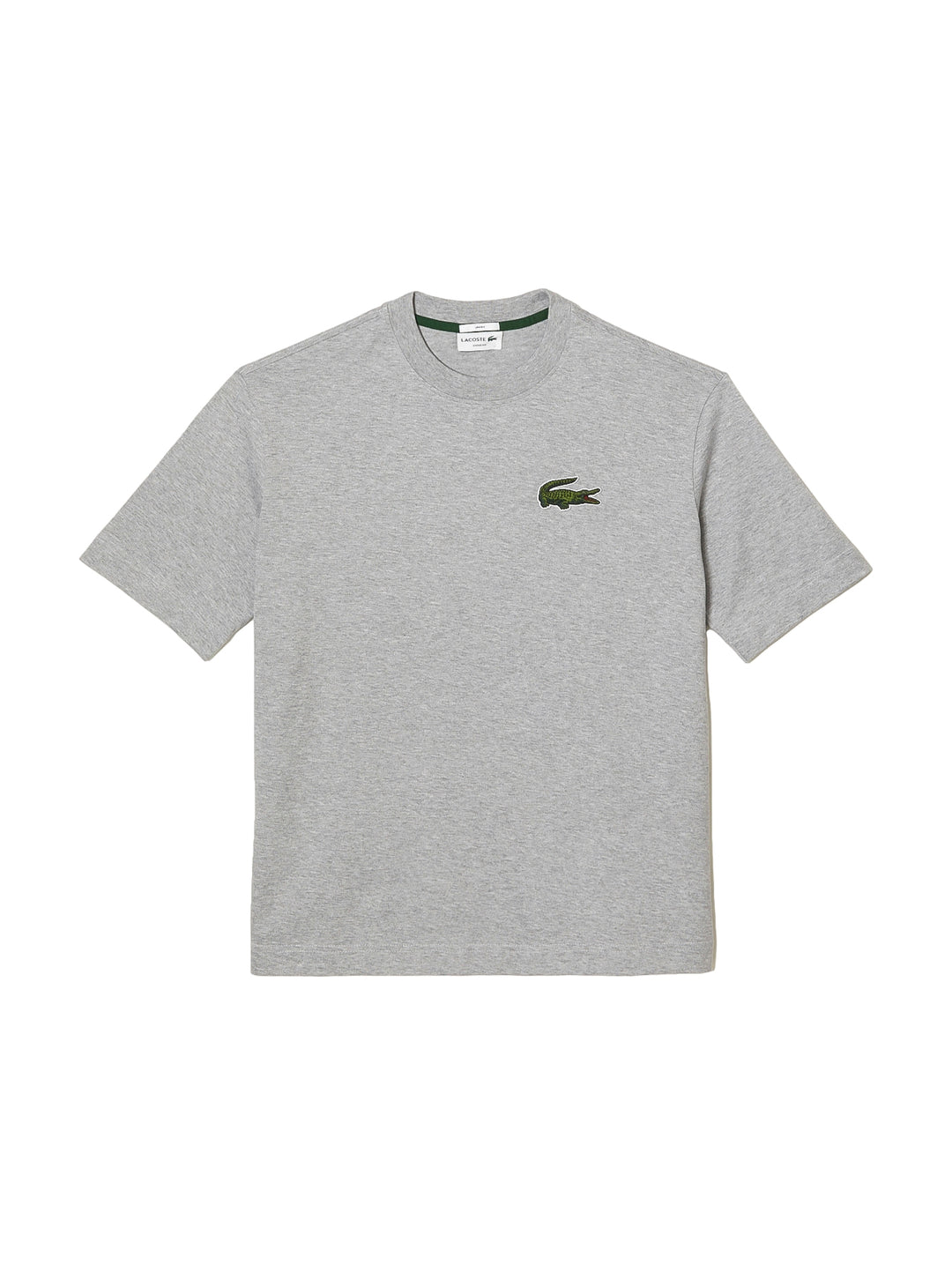 Playera Lacoste Gris Jaspeado para Hombre