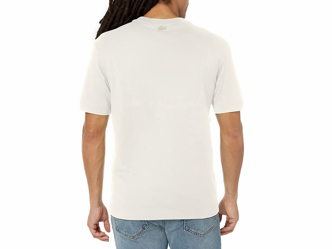 Playera Lacoste Stranger Things Color Farine para Hombre