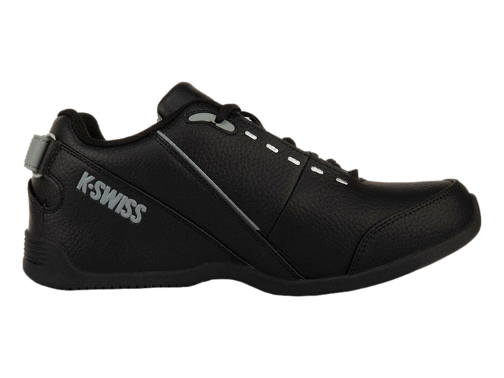 Tenis K-Swiss Montrau 2.0 Negro con Plata para Hombre