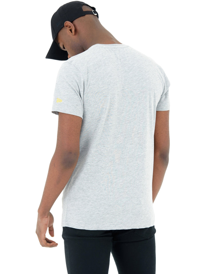 Playera New Era Golden State Warriors Gris para Hombre